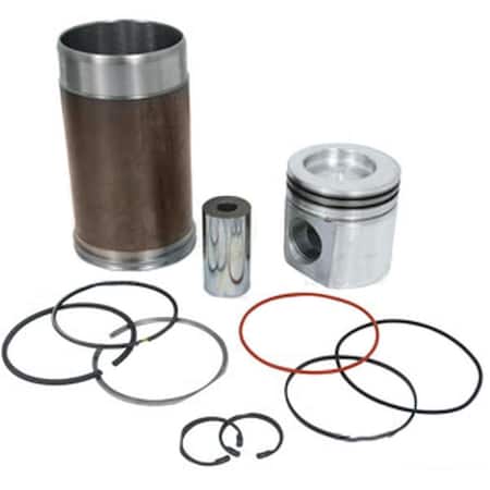 Aic Replacement Parts Piston Liner Kit Fits John Deere 6081AF 6081TG 7710 7810 8100 WN-RE64509-PEX